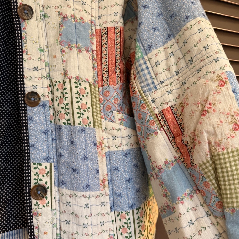 Damson Madder Patchwork Quilted Jacket - image 5